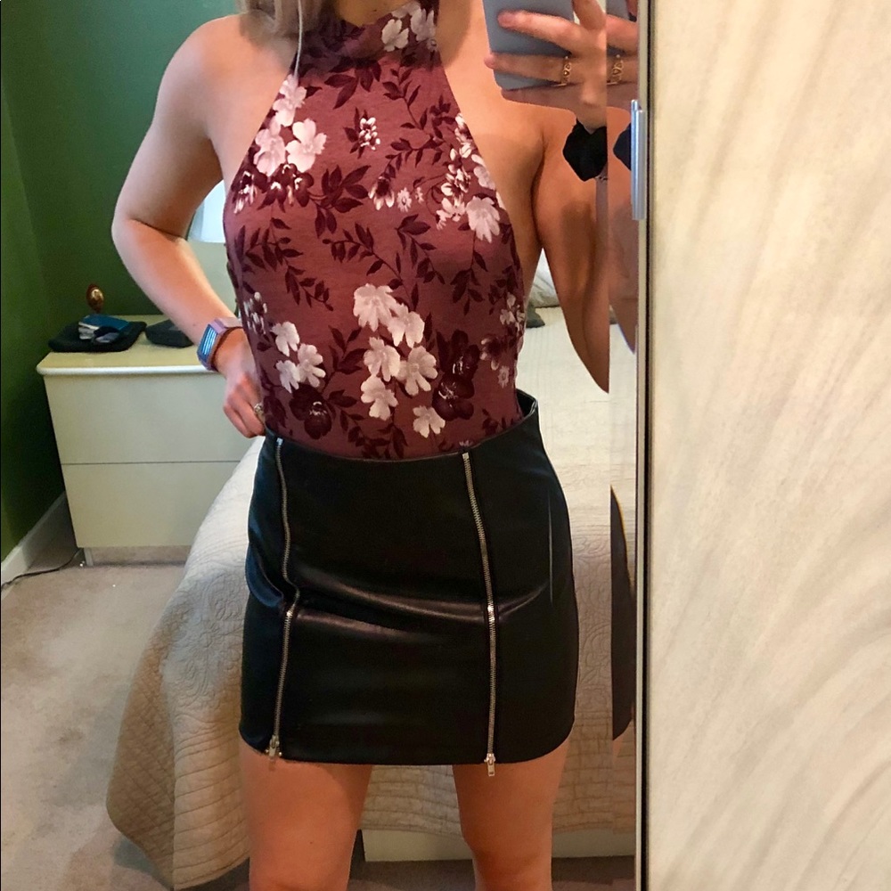 Backless bodysuit